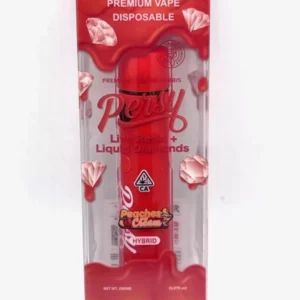 PEACHES AND CREAM PERCY 2G PREMIUM VAPE PEN (DECAL BOX)